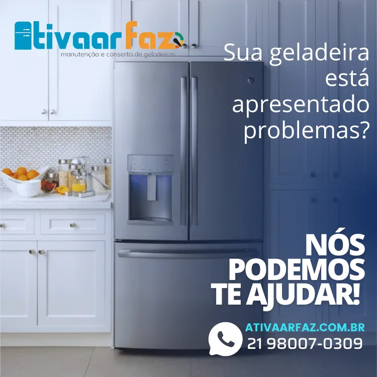 Precisa de reparo para geladeira side by side Samsung na Barra da Tijuca?