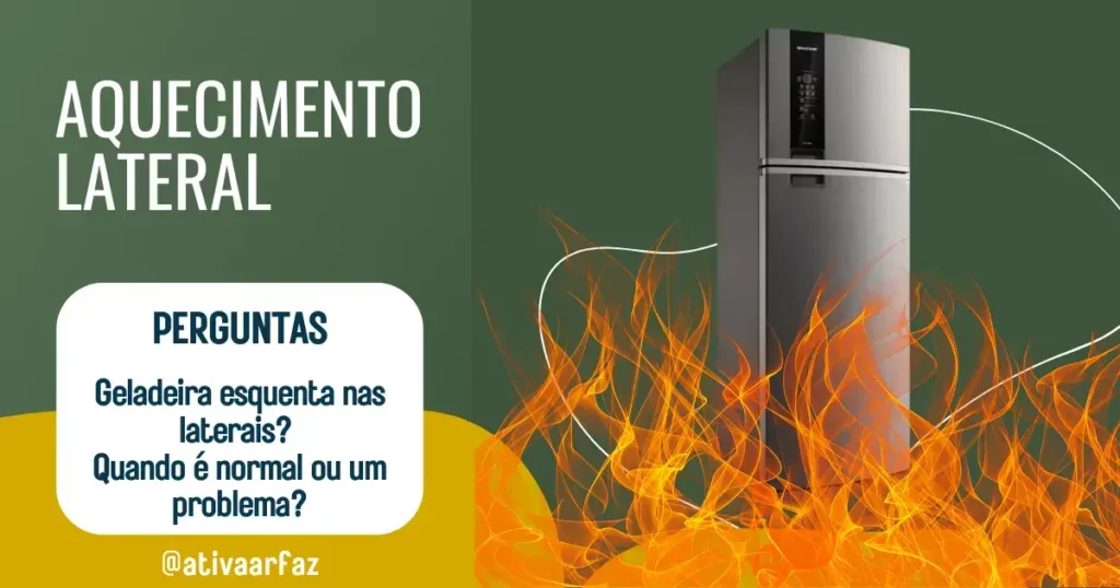 Você já reparou que a sua geladeira está esquentando nas laterais? Isso pode ser motivo de preocupação, mas não se desespere! Neste post, vamos explicar