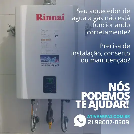 Seu aquecedor de água a gás não está funcionando corretamente? Precisa de instalação, conserto ou manutenção?